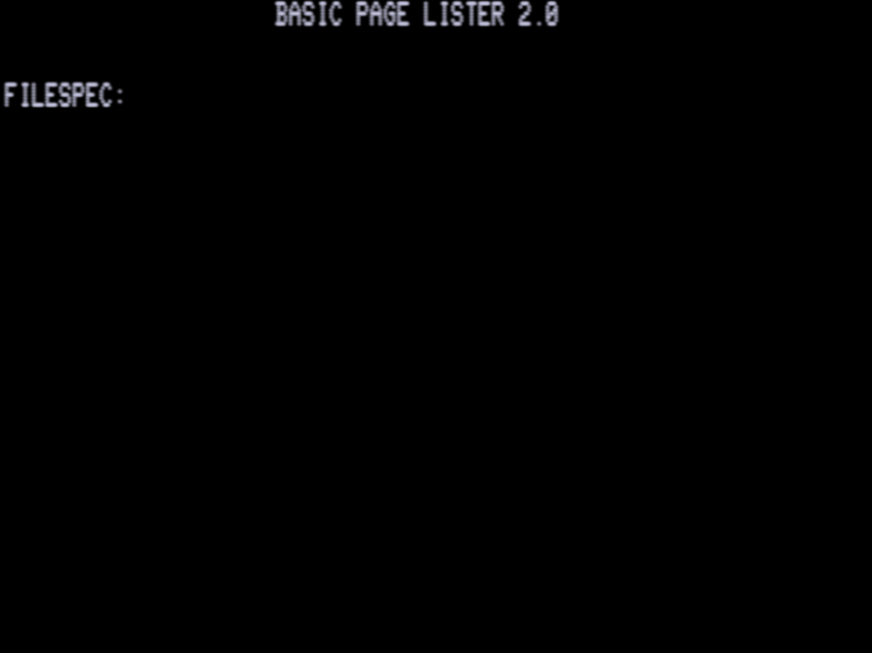 Screen shot